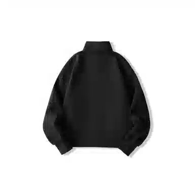 我是大卫 高街纯色立领拉链口袋创意休闲夹克 男女同款