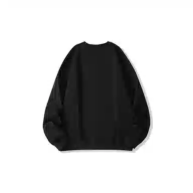 我是大卫 基础款纯色简约休闲打底时尚舒适圆领卫衣 男女同款