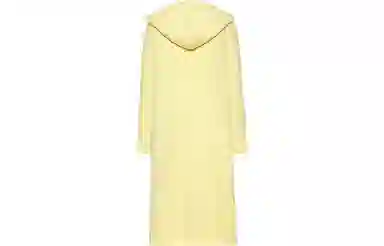 美洋 纯色连帽长袖连衣裙