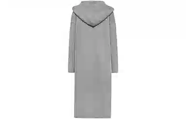 美洋 纯色连帽长袖连衣裙