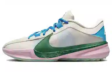 Nike Zoom Freak 5 White Pink Green