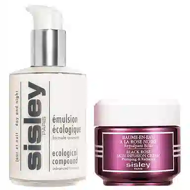 希思黎 全能乳液 黑玫瑰精华霜护肤套装 维稳