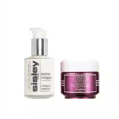 希思黎 全能乳液 黑玫瑰精华霜护肤套装 维稳