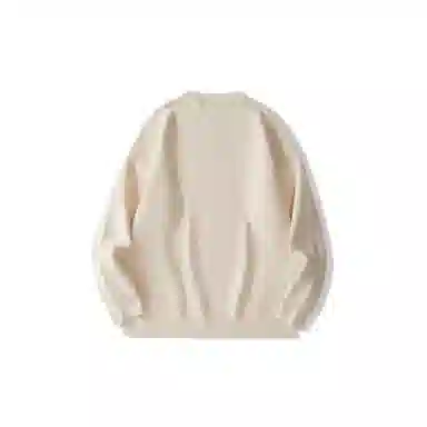 我是大卫 文艺风简约基础款休闲打底纹理感宽松针织衫 男女同款