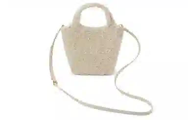 CHARLES&KEITH Tote Bag Beige/Noir