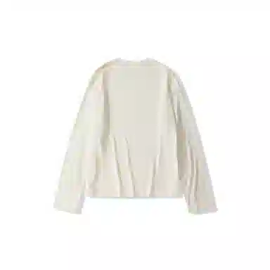 我是大卫 纹理感宽松打底衫基础款保暖套头圆领针织衫 男女同款