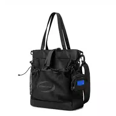 WINNER Nylon Messenger Bag Black