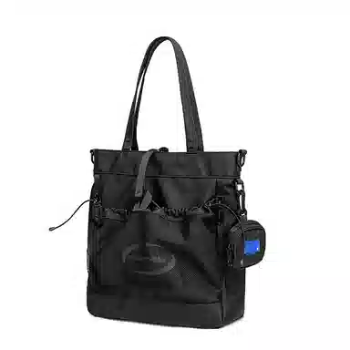 WINNER Nylon Messenger Bag Black