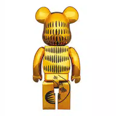 BERBRICK GARFIELD GOLD CHROME Ver 1004001000 7cm28cm70cm