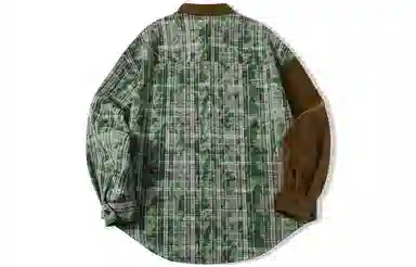 EPTISON Corduroy Plaid Shirt