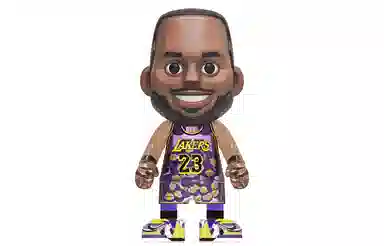 AcePlayer NBA MoneyBall LeBron James 2.0 Purple Jersey Version