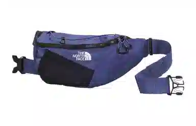 The North Face Logo Nylon Waist Bag Blue