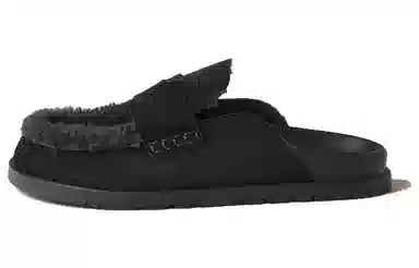Hermes Go Slippers Black