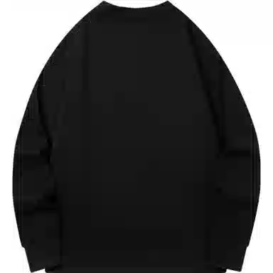 Peak Basketball Culture Series Crewneck Fleece Sweatshirt Black