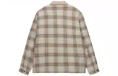 Stussy FW23 FRANK PLAID ZIP SHIRT