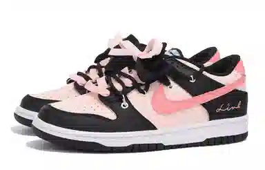 Nike Dunk Low GS Black Pink