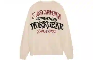 Stussy FW23 AUTHENTIC WORKGEAR SWEATER