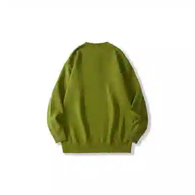 我是大卫 文艺风日系慵懒风糖果色宽松单排扣针织衫 男女同款