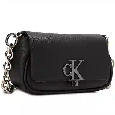 Calvin Klein Saddle Bag Black