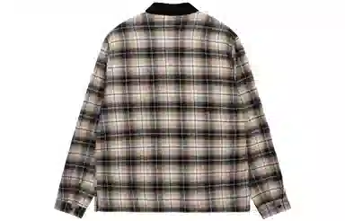 Stussy FW23 FRANK PLAID ZIP SHIRT
