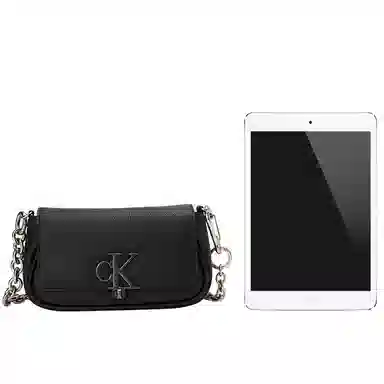 Calvin Klein Saddle Bag Black