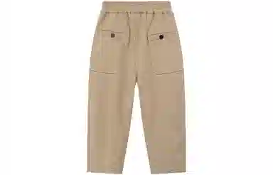 梦特娇 童装 纯色复古休闲裤 男童