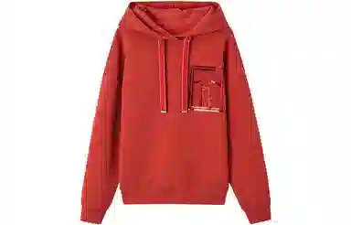 【dme】 字母亮片连帽卫衣 女款