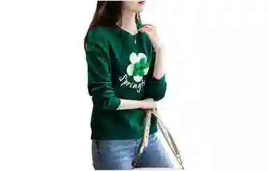 【dme】 圆领宽松珠地空气层印花字母卫衣 女款