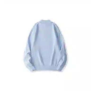 我是大卫 韩版纯色简约半高领打底休闲宽松基础针织衫 男女同款