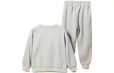 十月妈咪 童装 圆领字母印花长袖上衣长裤休闲运动套装 男童