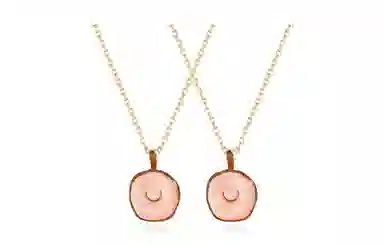 饰伴 月牙星心 轻奢乌托邦小众设计创意 项链 女款