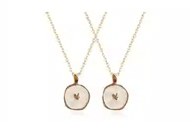 饰伴 月牙星心 轻奢乌托邦小众设计创意 项链 女款