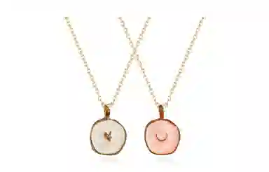 饰伴 月牙星心 轻奢乌托邦小众设计创意 项链 女款