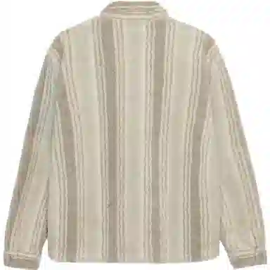 Stussy FW 23 Stripe Sherpa Shirt