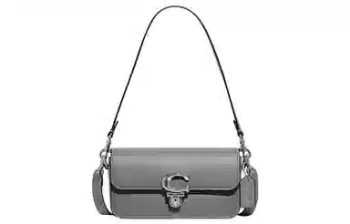 COACH Studio 20 Silver Logo Bag