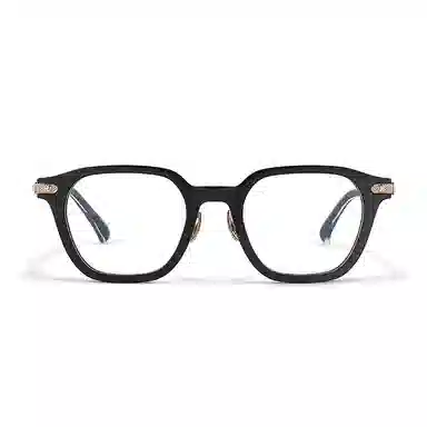 【联系客服可配度数】 佐川 超清纯钛近视眼镜框 潮流个性厚边高度数可配 复古 钛板材镜架 方形 功能性眼镜 男女同款情侣款