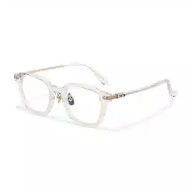 【联系客服可配度数】 佐川 超清纯钛近视眼镜框 潮流个性厚边高度数可配 复古 钛板材镜架 方形 功能性眼镜 男女同款情侣款