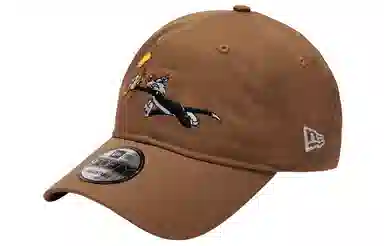 New Era MLB NY Curved Visor Cap Khaki