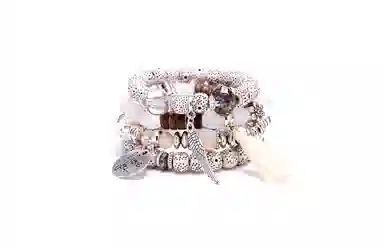 饰伴 异域风情串珠  多层叠戴波西米亚民族风个性手饰 手串 女款