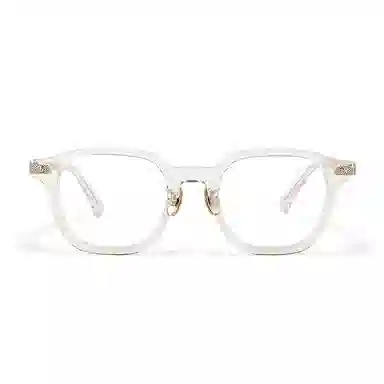 【联系客服可配度数】 佐川 超清纯钛近视眼镜框 潮流个性厚边高度数可配 复古 钛板材镜架 方形 功能性眼镜 男女同款情侣款