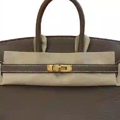 HERMES Birkin 25 Togo 18 Etoupe