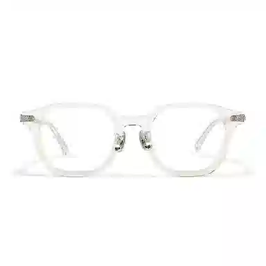 【联系客服可配度数】 佐川 超清纯钛近视眼镜框 潮流个性厚边高度数可配 复古 钛板材镜架 方形 功能性眼镜 男女同款情侣款