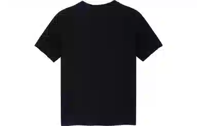 Burberry Logo Print Cotton T-Shirt Kids Black