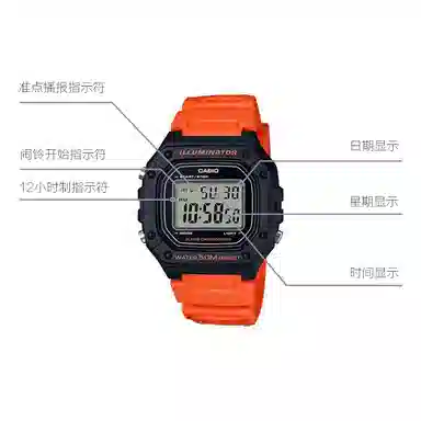 Casio W-218H-4B2