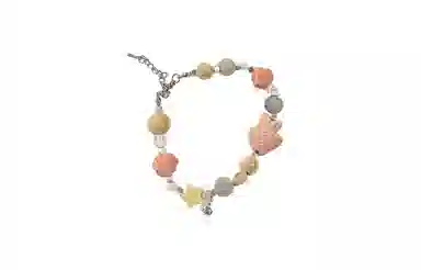 饰伴 小鱼夏日缤纷色彩多巴胺小众可爱手饰 手链 女款