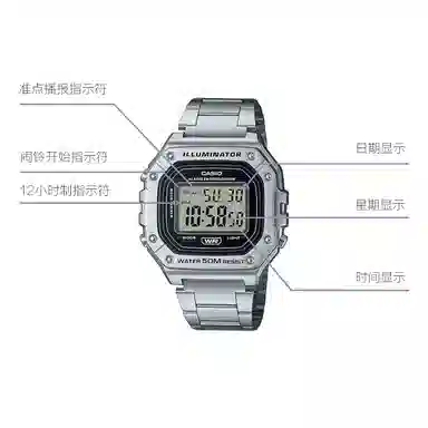 Casio W-218HD-1AV