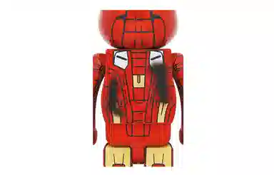 BE@RBRICK x MARVEL Iron Man MK7 Battle Damaged