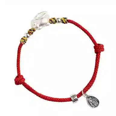 百年传琪 吉吉萌兔兔年本命年生肖复古 手链 男女同款情侣款