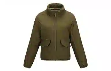 蕉下 纯色立领绒感外套 女款