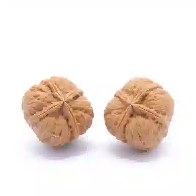 潘家园 野生铁核桃炸药包四棱 方方正正 棱形正十字 矮桩 皮骨硬朗 油性足 密度极大 文玩核桃 核桃类把件 男女同款情侣款